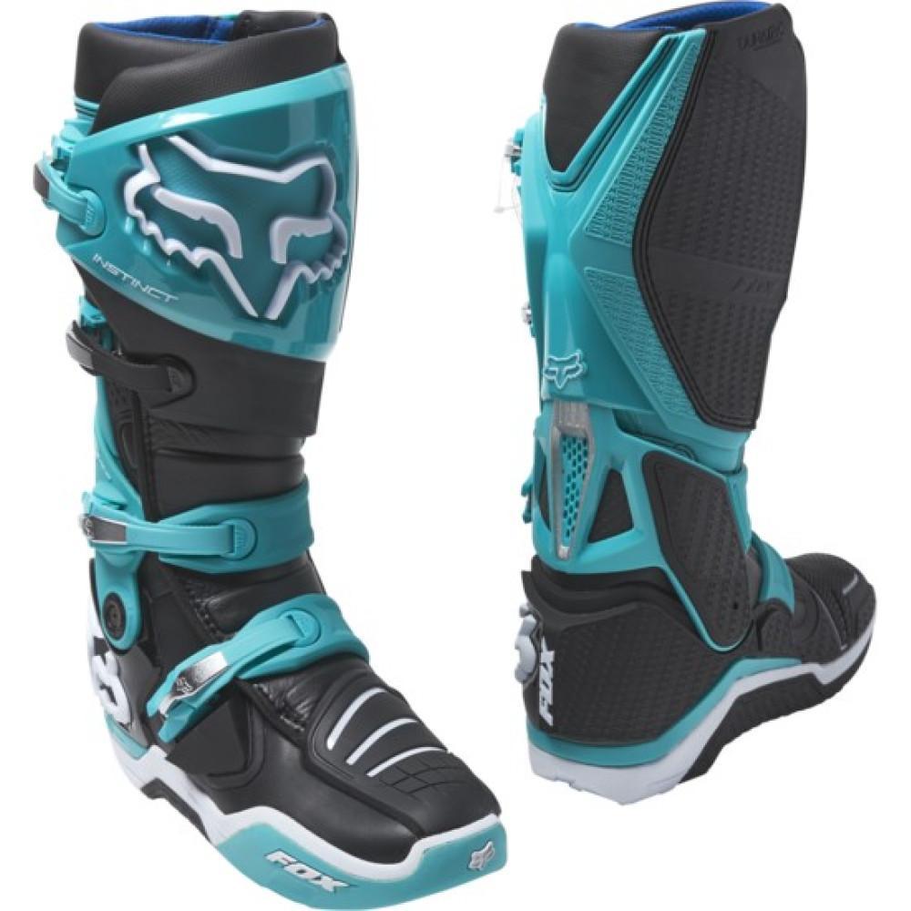 Мотоботы Fox Instinct Boot Teal