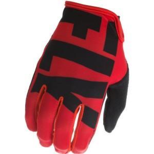 Перчатки FLY RACING MEDIA красные/чёрные (2020)