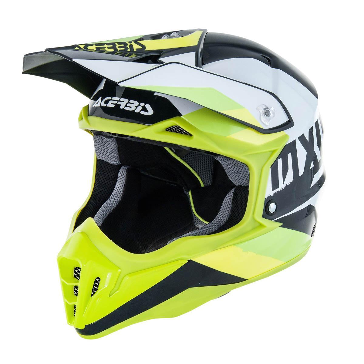 Шлем кросс ACERBIS IMPACT 3.0 white/green