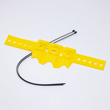 Защита глушителя эндуро/кросс OTOM Желтая